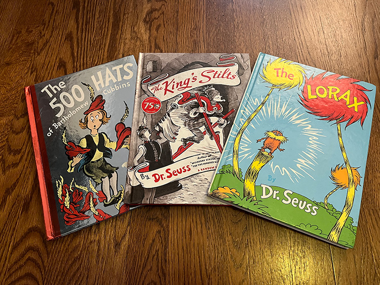 A picture of Dr Seuss