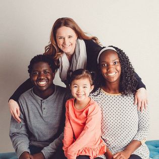Cheri Kay and her kids