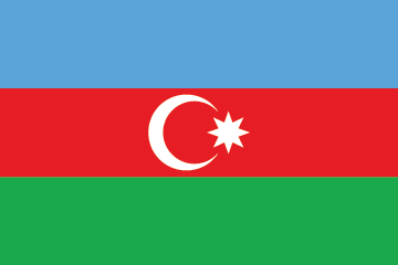 Azerbaijan Flag