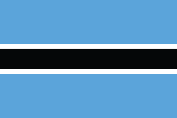Bostwana Flag