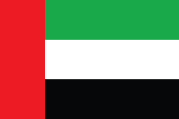 United Arab Emirates Flag