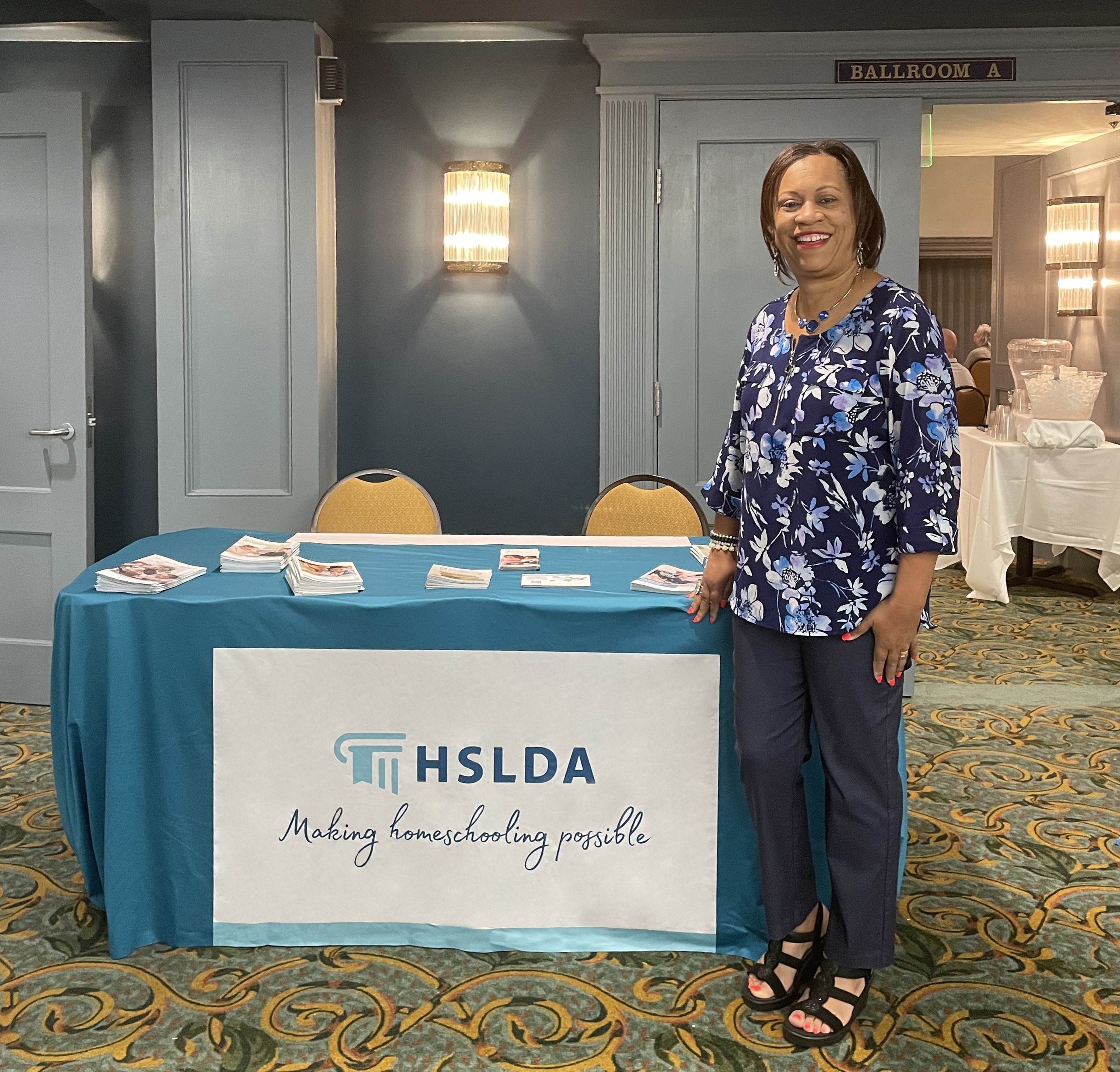 Natalie Mack at USAF School Liaison Program Manager Summit 2.0